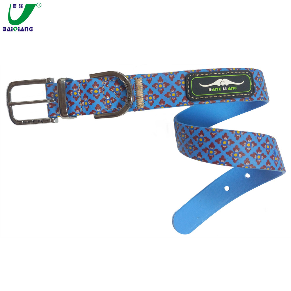 Classic Dog Collar Pet Accessories Tactical Coated Webbing Nylon Dog Collars and Leads