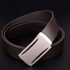 High Quality Wholesale Casual Brown Automatic Genuine Replacement Men Leather Belt Strap