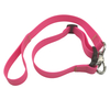 Pink Woman PVC Nylon Dog Collar Pet Training Leash for Small & Medium Dog