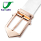 Best Selling Trendy Western Style Belt Strong Solid White Branded Belts for Men