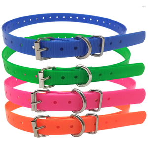 Waterproof Heavy Duty Plastic TPU Pet Dog Training Fence Receiver Collar Strap