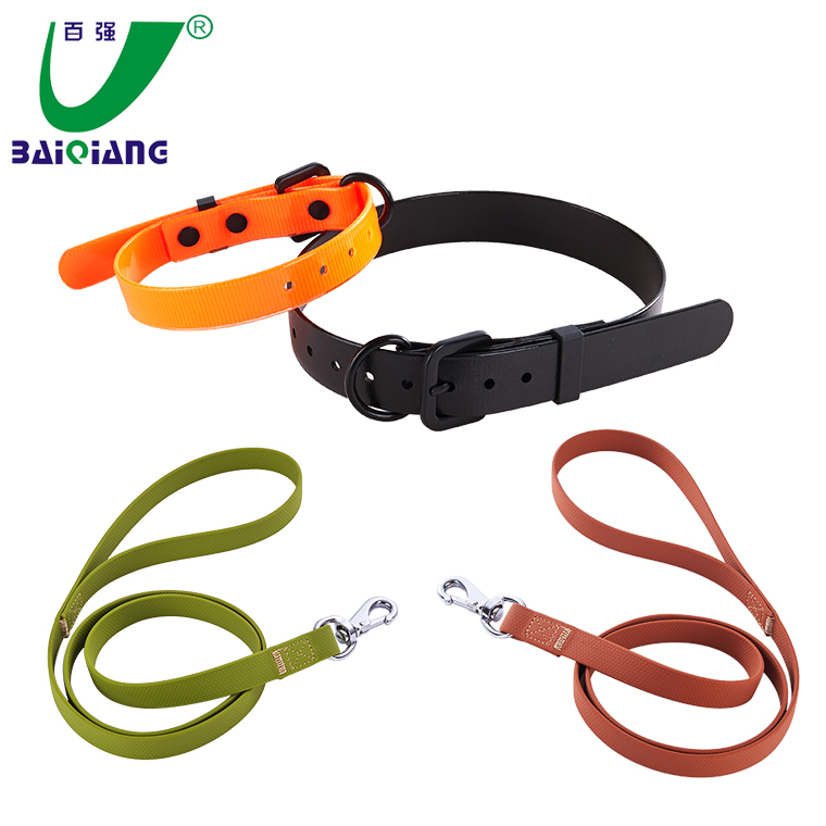 Guaranteed Quality Pets Accessories Protective TPU Dog Training Collar and PVC Leash Set